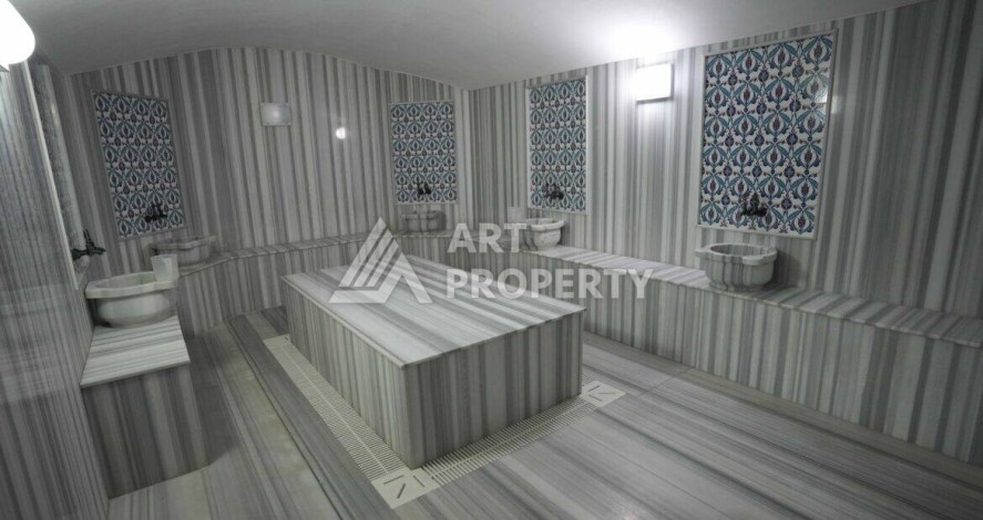 Квартира 1+1 с отдельной кухней в районе Томюк, Мерсин — 450 м до моря - Ракурс 9