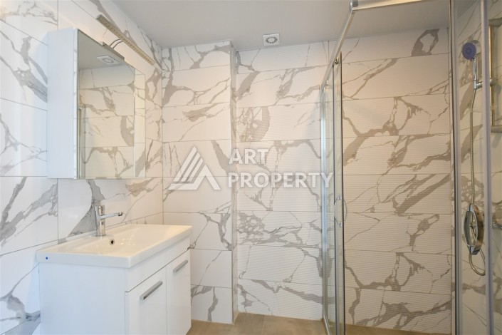 Уютная квартира 1+1 в современном комплексе в районе Махмутлар — отличное решение для жизни и отдыха. - Ракурс 13