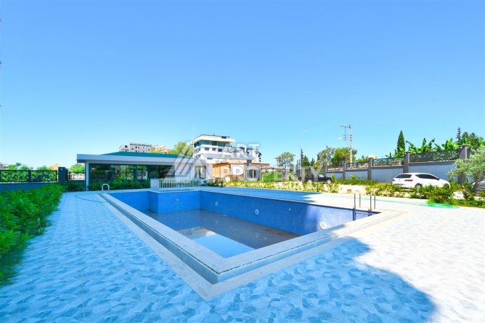 Уютная квартира 1+1 в современном комплексе в районе Махмутлар — отличное решение для жизни и отдыха. - Ракурс 17