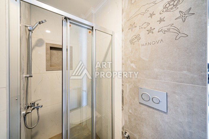 Квартира 1+1 в новом доме в районе Оба, 53 кв.м. - Ракурс 8