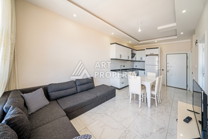 Двухкомнатная меблированная квартира в районе Оба, 55 кв.м. - Ракурс 3