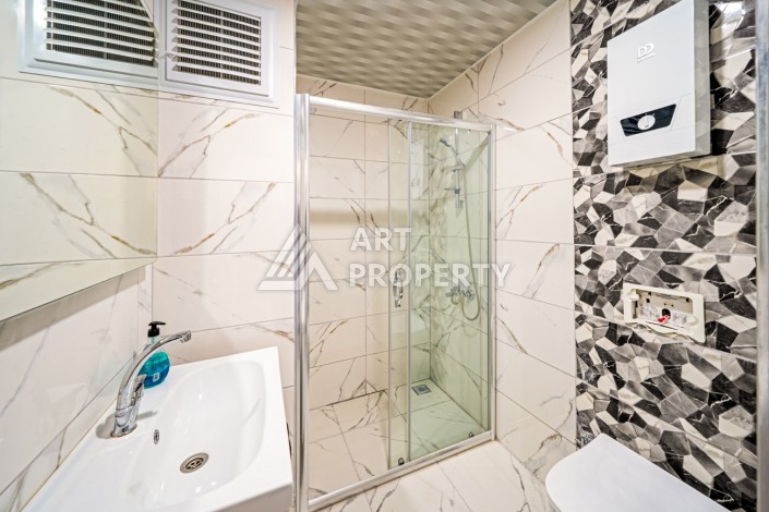 Двухкомнатная меблированная квартира в районе Оба, 55 кв.м. - Ракурс 5