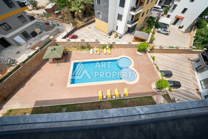 Двухкомнатная меблированная квартира в районе Оба, 55 кв.м. - Ракурс 7