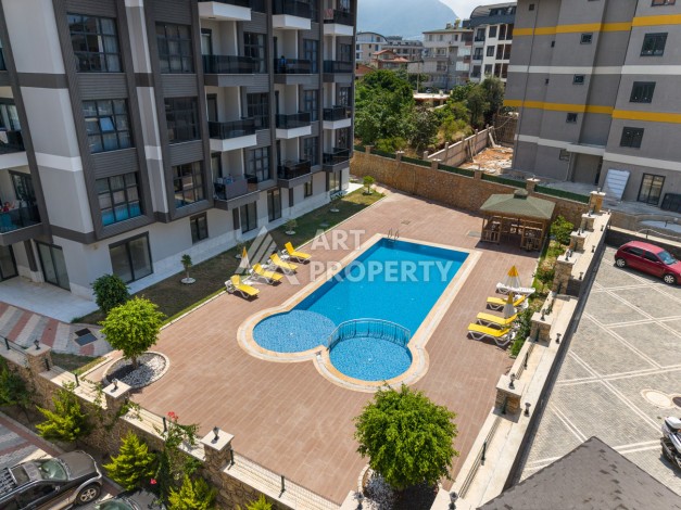 Двухкомнатная меблированная квартира в районе Оба, 55 кв.м. - Ракурс 11