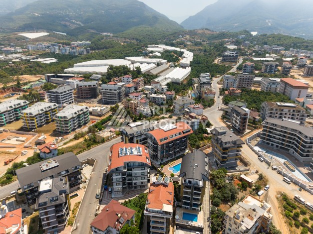 Двухкомнатная меблированная квартира в районе Оба, 55 кв.м. - Ракурс 12