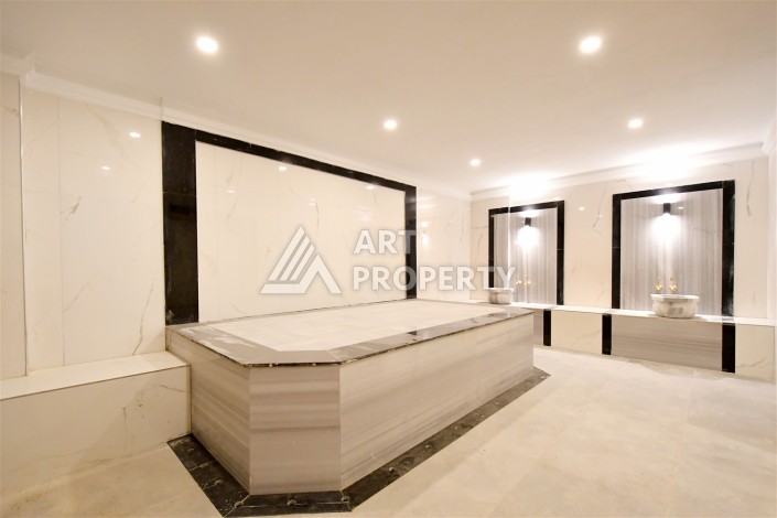 Привлекательная квартира 1+1 в современном комплексе в районе Махмутлар по выгодной цене. - Ракурс 11