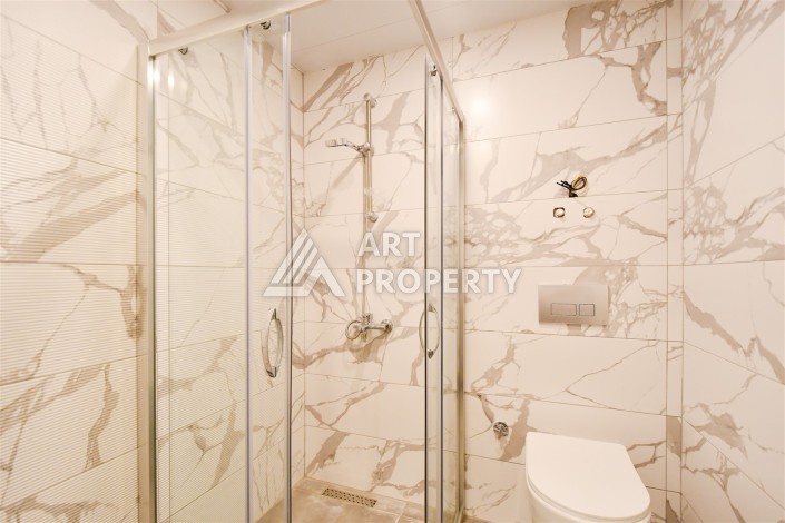 Привлекательная квартира 1+1 в современном комплексе в районе Махмутлар по выгодной цене. - Ракурс 13