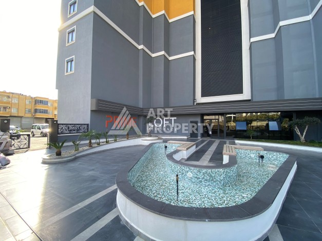 Привлекательная квартира 1+1 в современном комплексе в районе Махмутлар по выгодной цене. - Ракурс 24