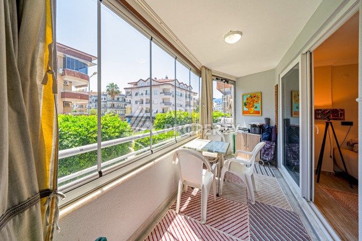 Меблированная квартира 1+1 в районе Оба, 500 м от пляжа - Ракурс 5