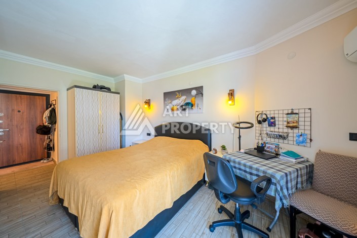 Меблированная квартира 1+1 в районе Оба, 500 м от пляжа - Ракурс 7