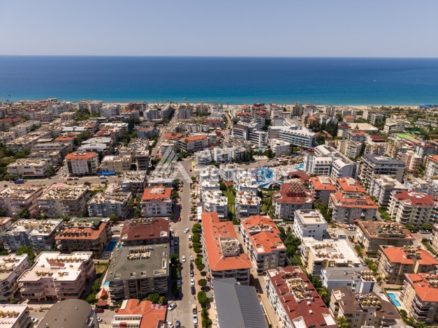 Меблированная квартира 1+1 в районе Оба, 500 м от пляжа - Ракурс 10