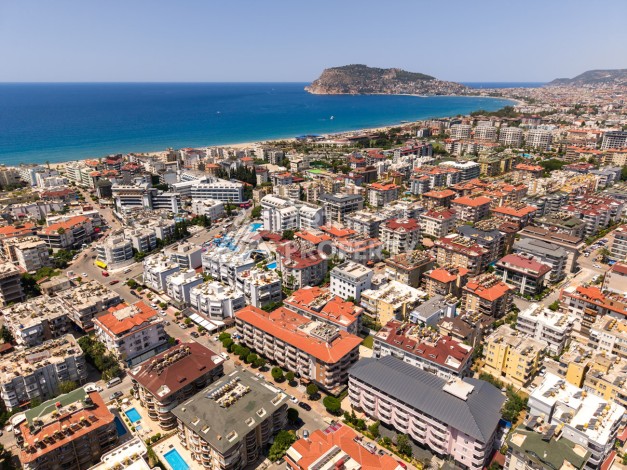 Меблированная квартира 1+1 в районе Оба, 500 м от пляжа - Ракурс 12