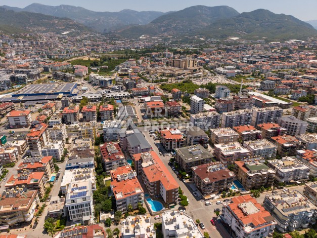 Меблированная квартира 1+1 в районе Оба, 500 м от пляжа - Ракурс 13