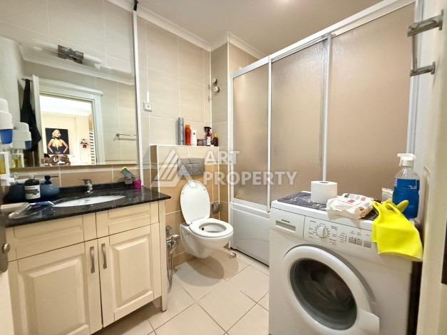 Видовая квартира 1+1 с мебелью, 65 кв.м. Каргыджак, Алания - Ракурс 4