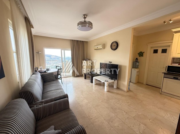 Видовая квартира 1+1 с мебелью, 65 кв.м. Каргыджак, Алания - Ракурс 7