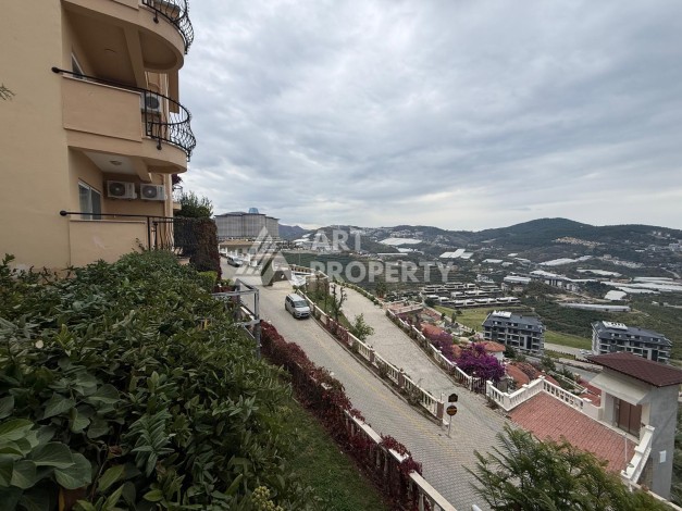 Видовая квартира 1+1 с мебелью, 65 кв.м. Каргыджак, Алания - Ракурс 10