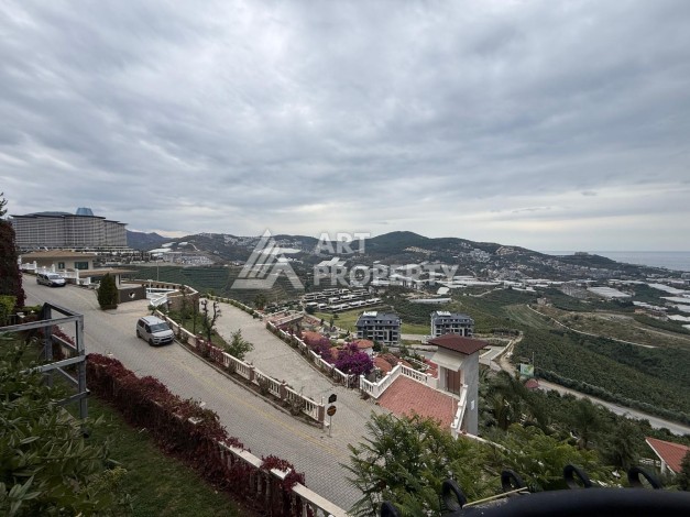 Видовая квартира 1+1 с мебелью, 65 кв.м. Каргыджак, Алания - Ракурс 14