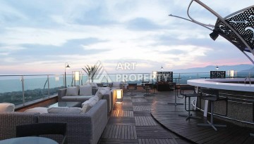 Видовая квартира 1+1 с мебелью, 65 кв.м. Каргыджак, Алания - Ракурс 19