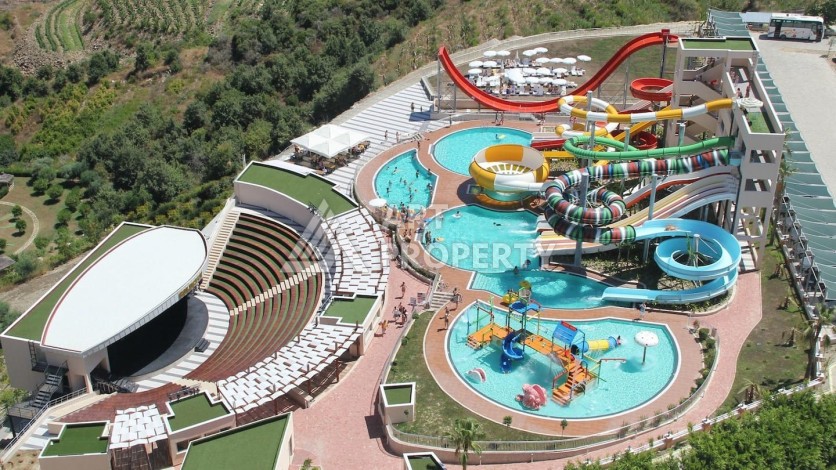 Видовая квартира 1+1 с мебелью, 65 кв.м. Каргыджак, Алания - Ракурс 27