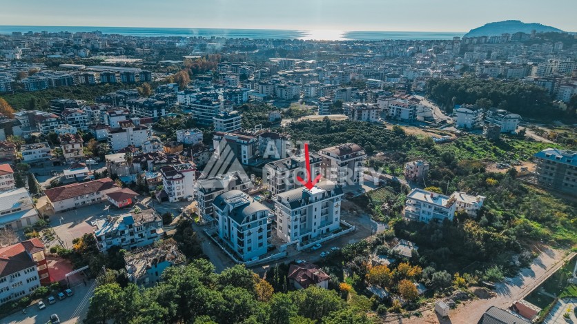 Квартира 1+1 в Оба, Алания, 55 кв.м. Новая резиденция - Ракурс 1