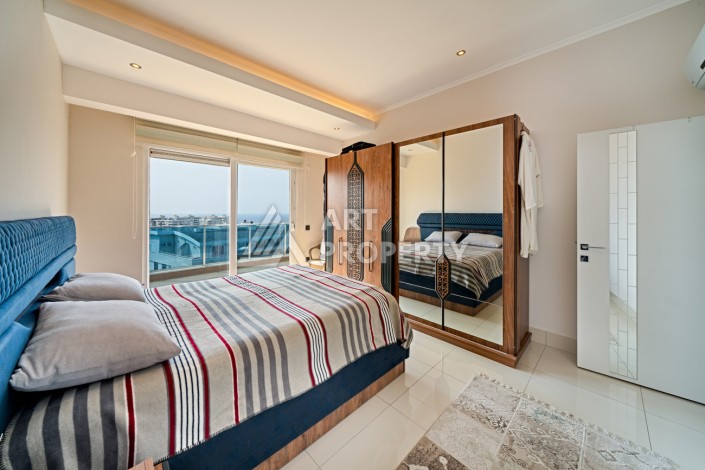 Большая квартира 3+1 с видом на море, 196 кв.м. в районе Тосмур, Алания. - Ракурс 7