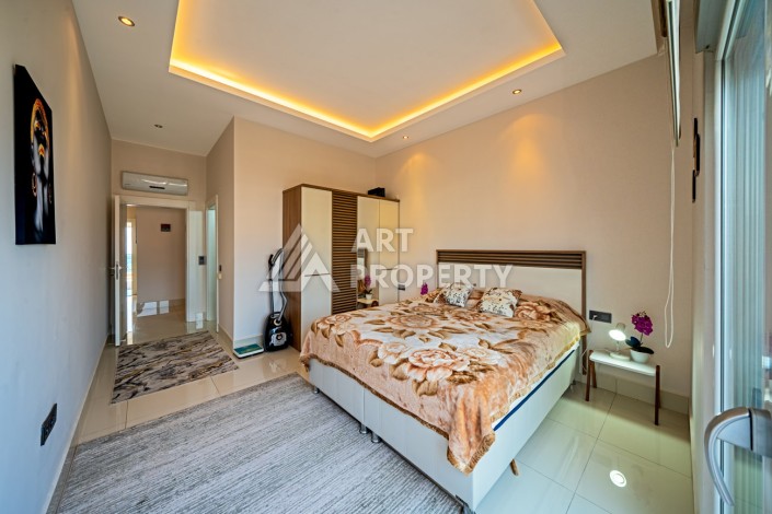 Большая квартира 3+1 с видом на море, 196 кв.м. в районе Тосмур, Алания. - Ракурс 10