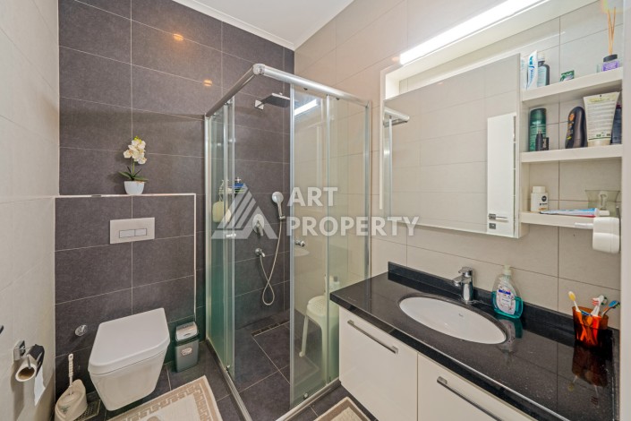 Большая квартира 3+1 с видом на море, 196 кв.м. в районе Тосмур, Алания. - Ракурс 12