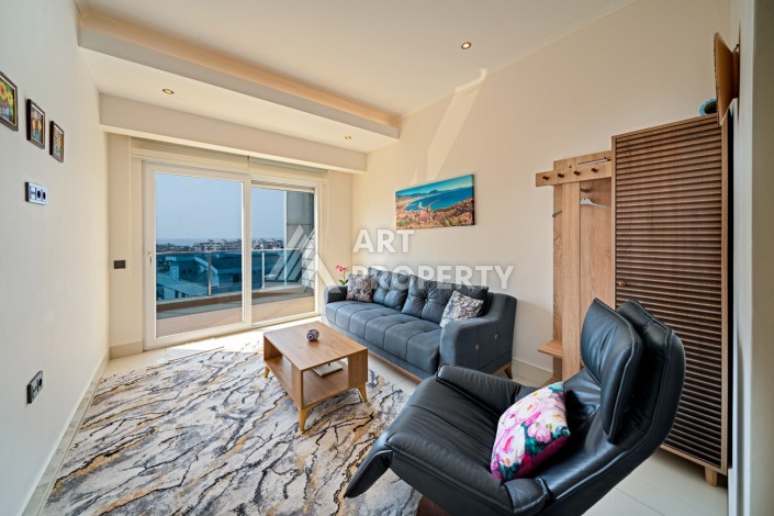 Большая квартира 3+1 с видом на море, 196 кв.м. в районе Тосмур, Алания. - Ракурс 13