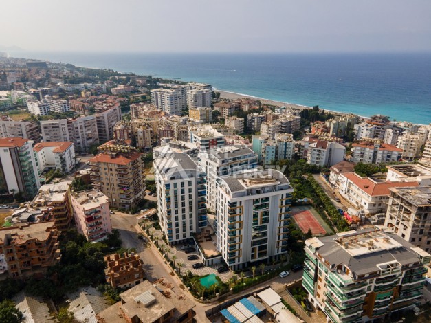 Большая квартира 3+1 с видом на море, 196 кв.м. в районе Тосмур, Алания. - Ракурс 16