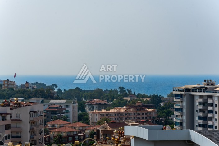 Большая квартира 3+1 с видом на море, 196 кв.м. в районе Тосмур, Алания. - Ракурс 18