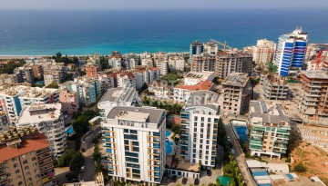 Большая квартира 3+1 с видом на море, 196 кв.м. в районе Тосмур, Алания. - Ракурс 21