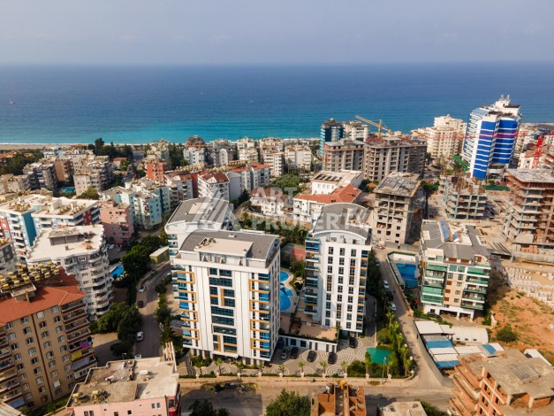 Большая квартира 3+1 с видом на море, 196 кв.м. в районе Тосмур, Алания. - Ракурс 20