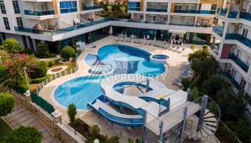 Большая квартира 3+1 с видом на море, 196 кв.м. в районе Тосмур, Алания. - Ракурс 27