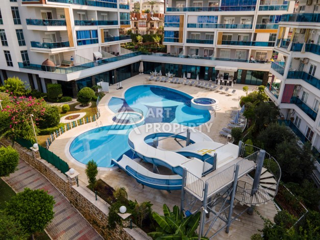 Большая квартира 3+1 с видом на море, 196 кв.м. в районе Тосмур, Алания. - Ракурс 26