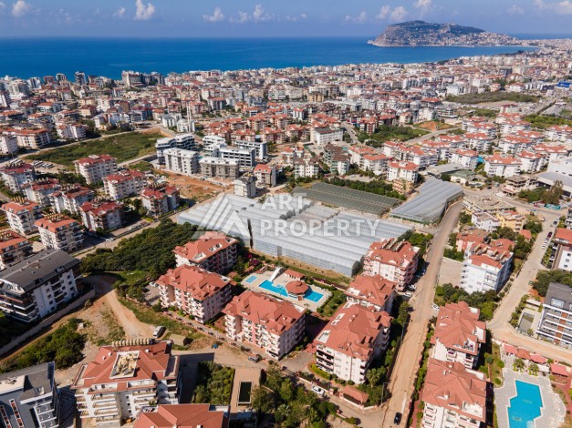 Меблированная квартира 2+1 в районе Оба, 110 кв.м. - Ракурс 20