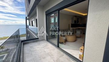 Квартира 1+1 с видом на море, 60 м² в Каргыджаке, Алания. - Ракурс 1