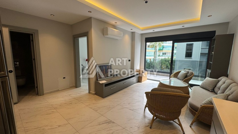 Квартира 1+1 с видом на море, 60 м² в Каргыджаке, Алания. - Ракурс 3