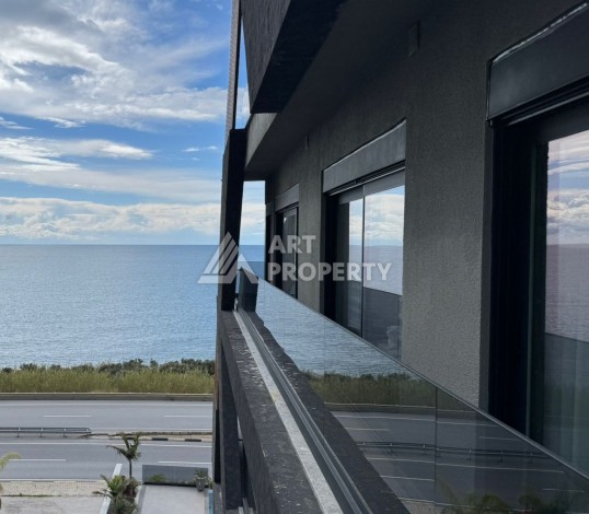 Квартира 1+1 с видом на море, 60 м² в Каргыджаке, Алания. - Ракурс 5