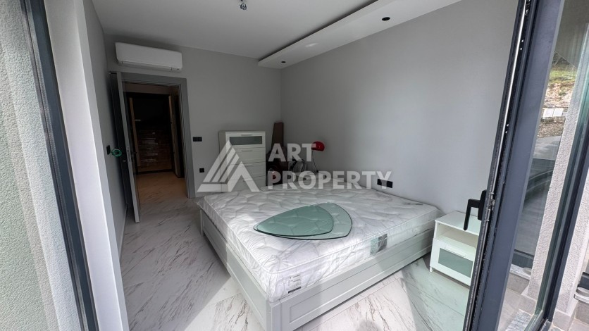 Квартира 1+1 с видом на море, 60 м² в Каргыджаке, Алания. - Ракурс 9