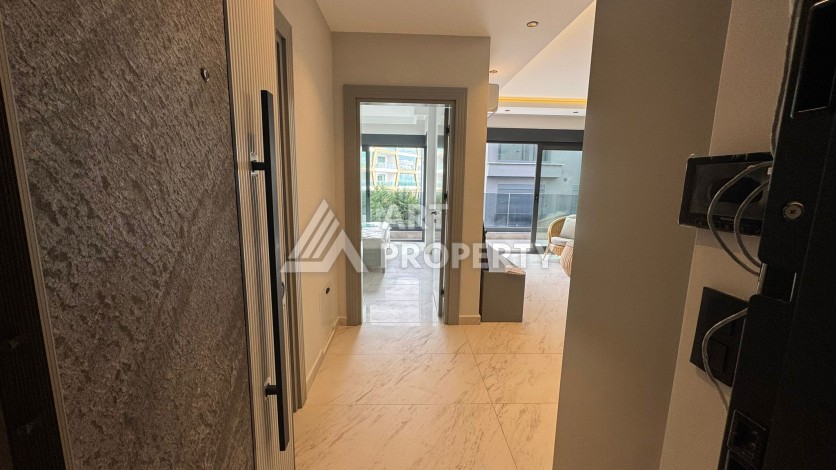 Квартира 1+1 с видом на море, 60 м² в Каргыджаке, Алания. - Ракурс 10