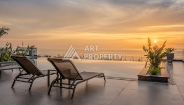 Квартира 1+1 с видом на море, 60 м² в Каргыджаке, Алания. - Ракурс 13