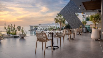 Квартира 1+1 с видом на море, 60 м² в Каргыджаке, Алания. - Ракурс 17