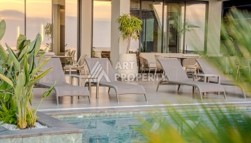 Квартира 1+1 с видом на море, 60 м² в Каргыджаке, Алания. - Ракурс 19