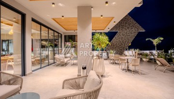 Квартира 1+1 с видом на море, 60 м² в Каргыджаке, Алания. - Ракурс 28