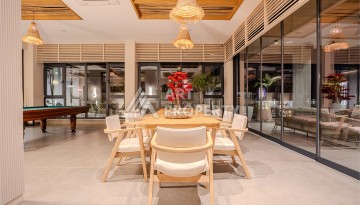 Квартира 1+1 с видом на море, 60 м² в Каргыджаке, Алания. - Ракурс 31