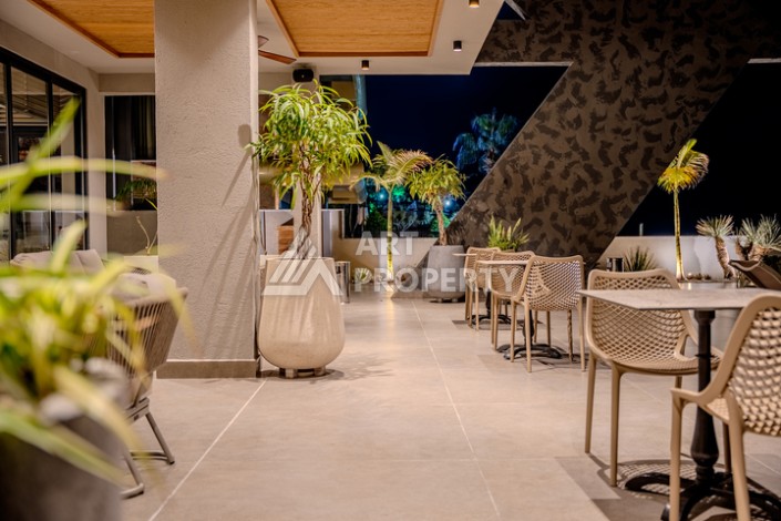 Квартира 1+1 с видом на море, 60 м² в Каргыджаке, Алания. - Ракурс 35