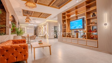 Квартира 1+1 с видом на море, 60 м² в Каргыджаке, Алания. - Ракурс 43