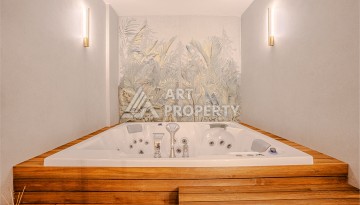 Квартира 1+1 с видом на море, 60 м² в Каргыджаке, Алания. - Ракурс 46