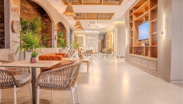 Квартира 1+1 с видом на море, 60 м² в Каргыджаке, Алания. - Ракурс 48