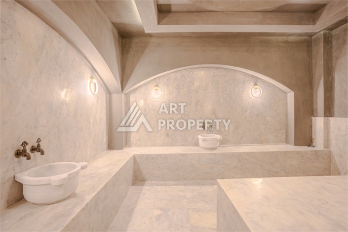 Квартира 1+1 с видом на море, 60 м² в Каргыджаке, Алания. - Ракурс 48